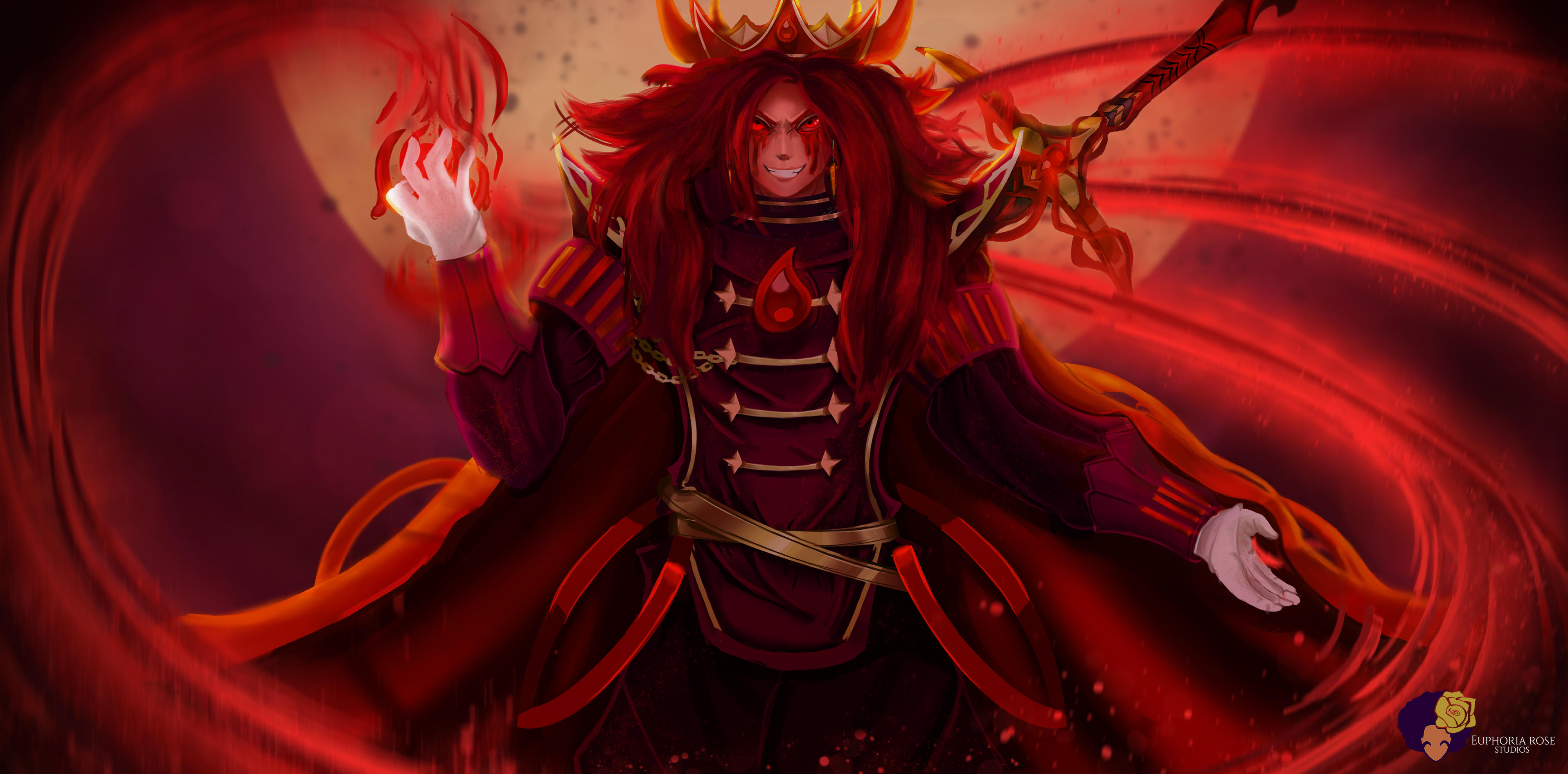 Euphoria Rose Studios - Ignite Hope Splash Art, Digital Illustration